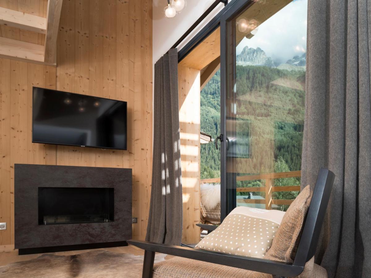 La Cordee 623-Luxury Apartment With Mountain View And Spa 霞慕尼 外观 照片