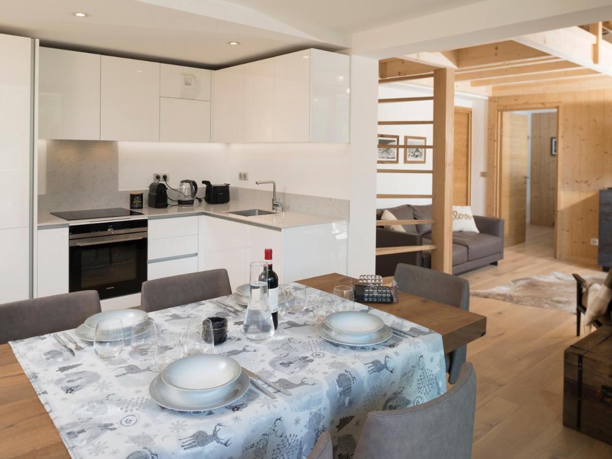 La Cordee 623-Luxury Apartment With Mountain View And Spa 霞慕尼 外观 照片